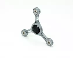 Fidget Spinner Mesh/Web design for Dual Extrusion