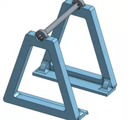 Filament spool holder (ball bearings required)