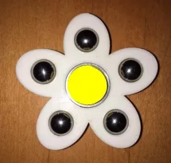 Flower fidget spinner