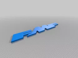 FMF LOGO keychain/plain
