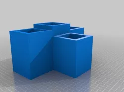 Four Square Desk Organiser