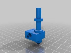 Geeetech aluminum heating block with nozzle