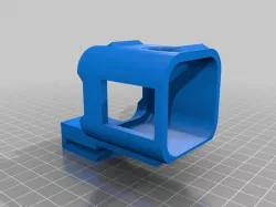Go pro session hat mount / case