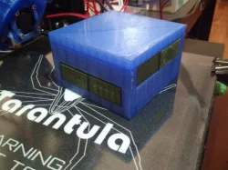 Green Slidey Puzzle Box