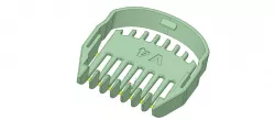 hair trimmer guard comb / Sabot tondeuse