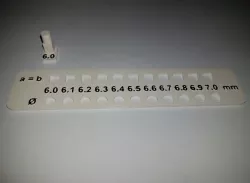 Hole Dimension-/Calibration-Test