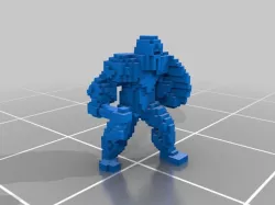 Human Warrior for Scavenger´s Wargame
