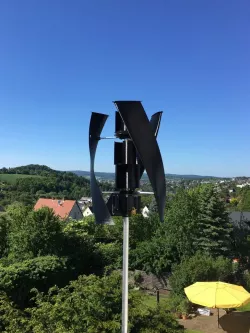 Hybrid Darrieus Helix Rotor