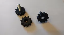 Jeep Wrangler hard top quick-release knob
