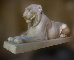 Laying Lion