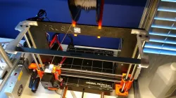 LED light bracket for Prusa MK2S MK2
