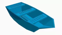 Lego boat hull