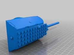 lego tank maus turret