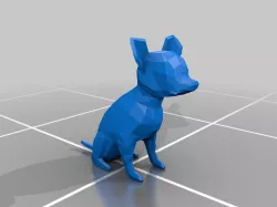 Low Poly Chihuahua