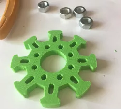 M8 Hexnut Fidget Spinner
