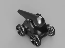 Mini Cannon Decoration .177 Cal
