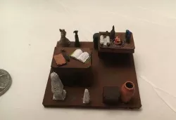 Miniature Egyptian Research Room