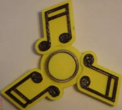 Musical Notes Fidget Spinner - Wingnut2k