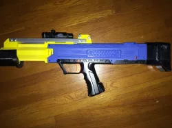 Nerf Rival Apollo Pump Conversion and stock