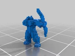 Orc archer for Scavengers Wargame