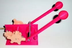 Programmable beat machine without electronics