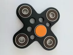 Quad wobble fidget spinner