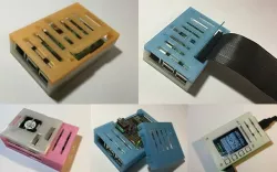Raspberry  Pi B+/2B/3B simple case 2