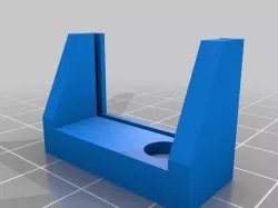 Raspberry Pi camera (V1.3) mount on servo arm