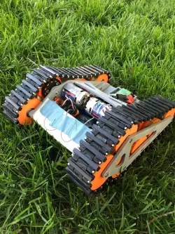 RC Speed Tank Mod for small printers and Traxxas Hardware