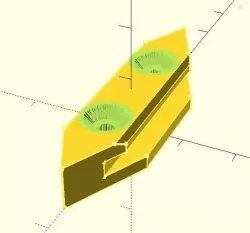 Rocket Rail Guide for 3030 Extrusion with 8mm slot