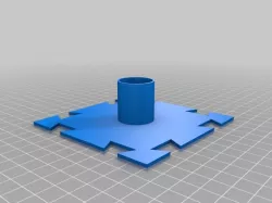 rotating mini fig painting stand