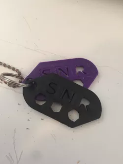 SNR Dogtag