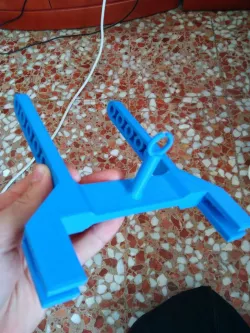 Soporte filamento y guia Anet A6