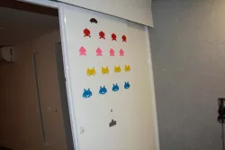 Space Invaders Wall Mount