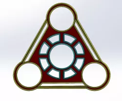 Stark Themed Fidget Spinner