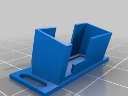TX03 mount with slot for zip tie