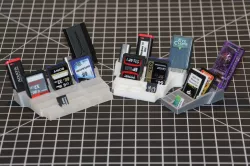 USB, SD, & MicroSD Card Holder - Wide, Medium, & Narrow versions