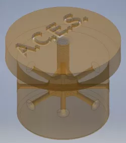Wheel Bearing Grease Packing Tool adapter / No Zert