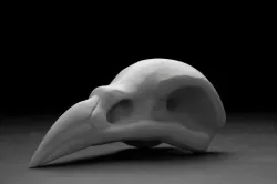Xayah - Raven Skull