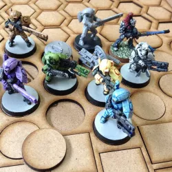 1" Miniature Base Insert For Kallax Storage