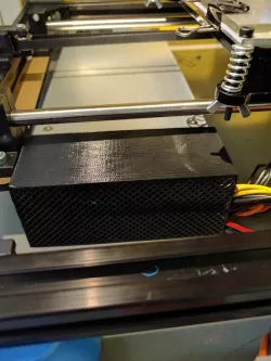 1U Server PSU end cap