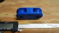 2 sheave wheel pulley balance block