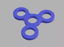 3 armed fidget spinner