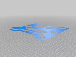 3D Anet A8 printer : Replace the original Hotbed support H.