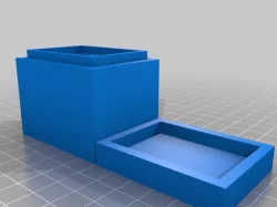 6 round .38 small ammo box