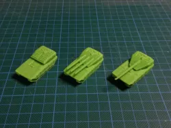 6mm SciFi Generic Tank Platform