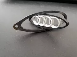 Audi spinning keyring