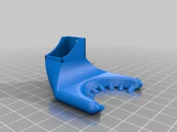 Big airflow semi-circular fan duct for Anet A8