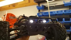 Bison VKar Traxxas bumper mod front led support