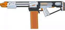 Caliburn Mag-Fed Pump-Action Nerf Blaster